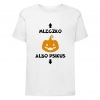 Koszulka dziecięca Halloween Mleczko albo psikus